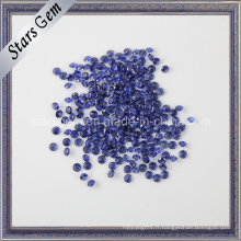 Forme ronde 34 # Sapphire Corundum Stone